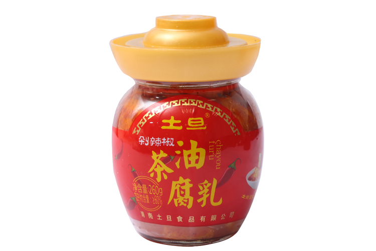 CHA YOU BEAN CURD(CHOP CHILI) 260G